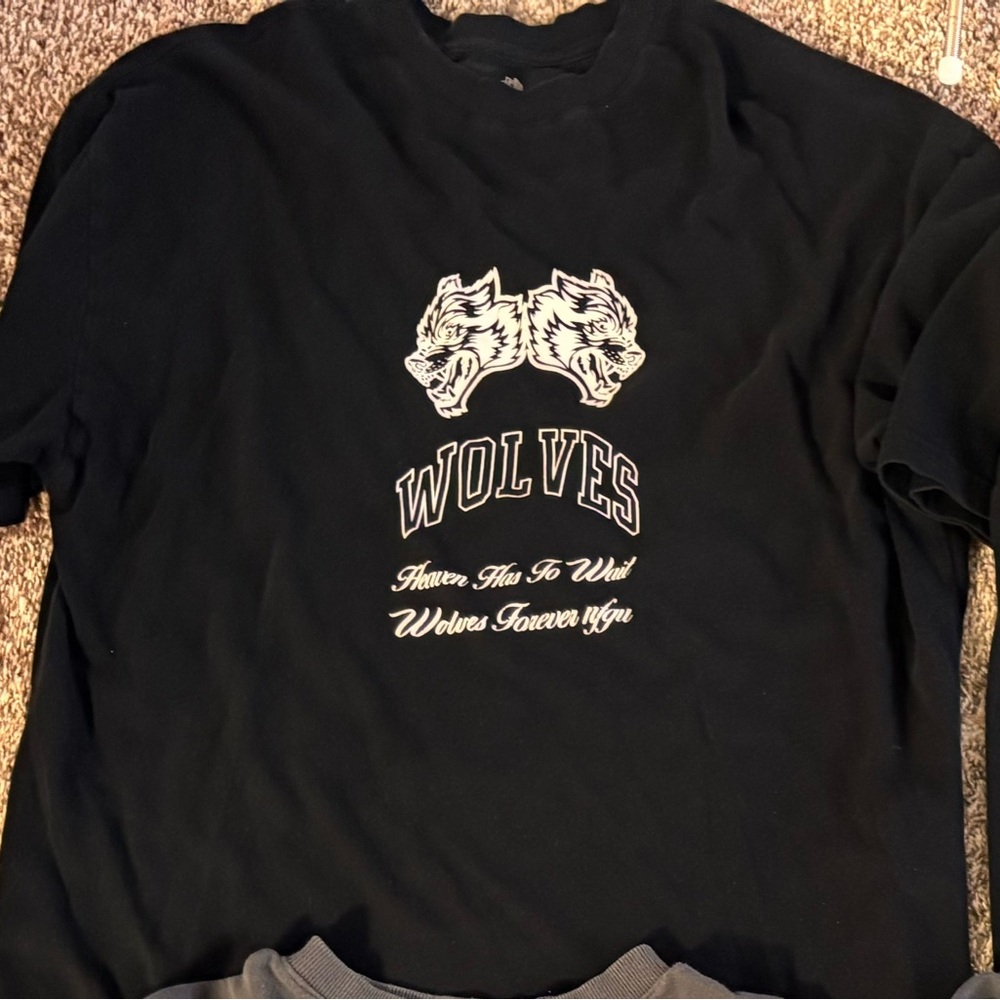 Darc Sport Black Wolves Graphic T-Shirt